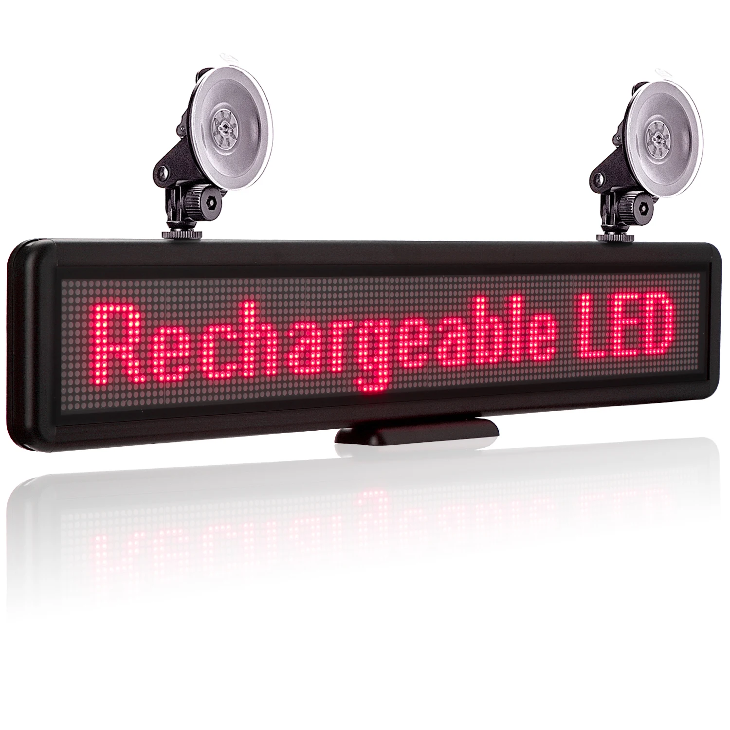 12V Car Bus Led Sign Programmable Advertising Message board , Included DC12v Cigar Lighter and Vacuum Suckers for Window Display