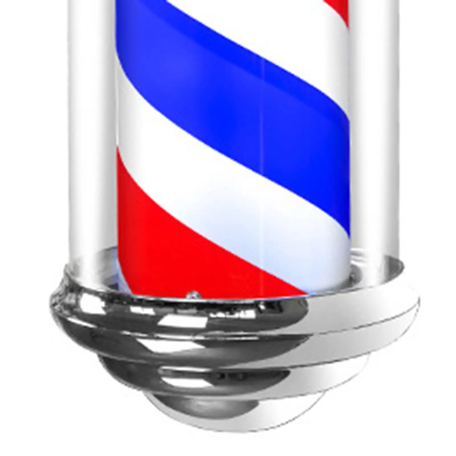 Вывеска для парикмахерской открытое освещение настенный вращающийся шест