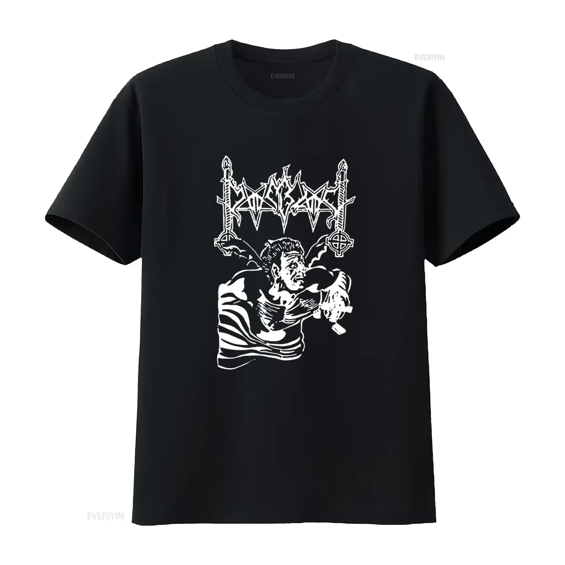 Фото Футболка Moonblood Art Vintage для любителей музыки, размеры S-5XL, с принтом, удлиненная или стандартная, лучшая винтажная, с эффектом потертости, эластичная, универсальная, унисекс, стильная №1