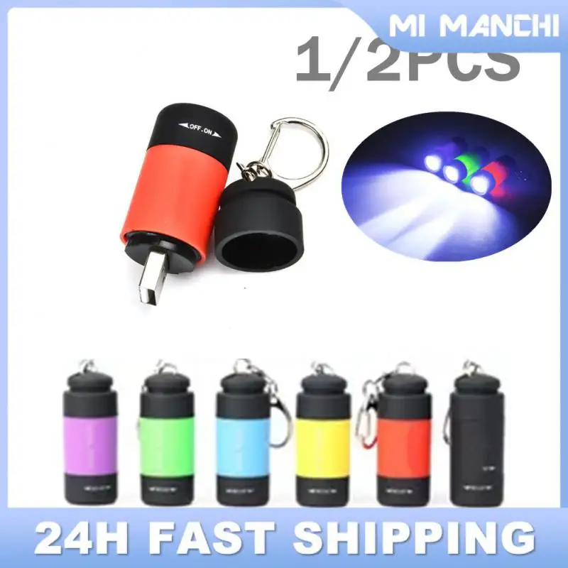 

2/1 шт., водонепроницаемый светодиодный мини-фонарик для кемпинга