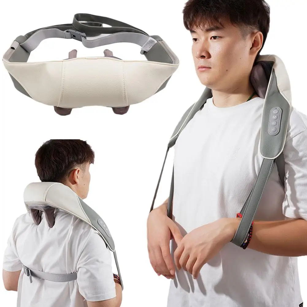 

Massagers for Neck and Shoulder with Heat Simulate Human Hand Grasping and Kneading Cover Important Acupoints Dropshipping C3M7