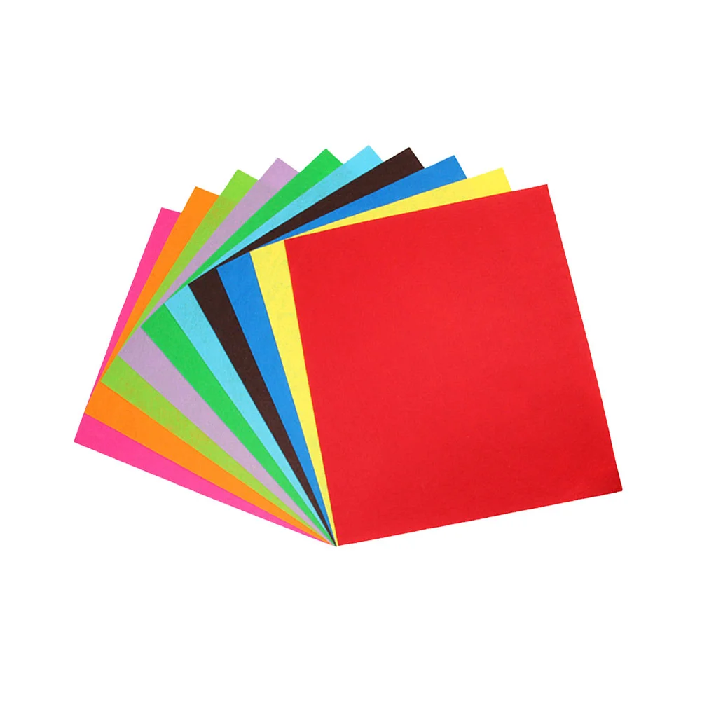 

Felt Sheets Squares Fabric Sheet Cloth Diy Piece Patchwork Craft Crafts Kindegarden Nonwoven Headbands School Quilting Kids
