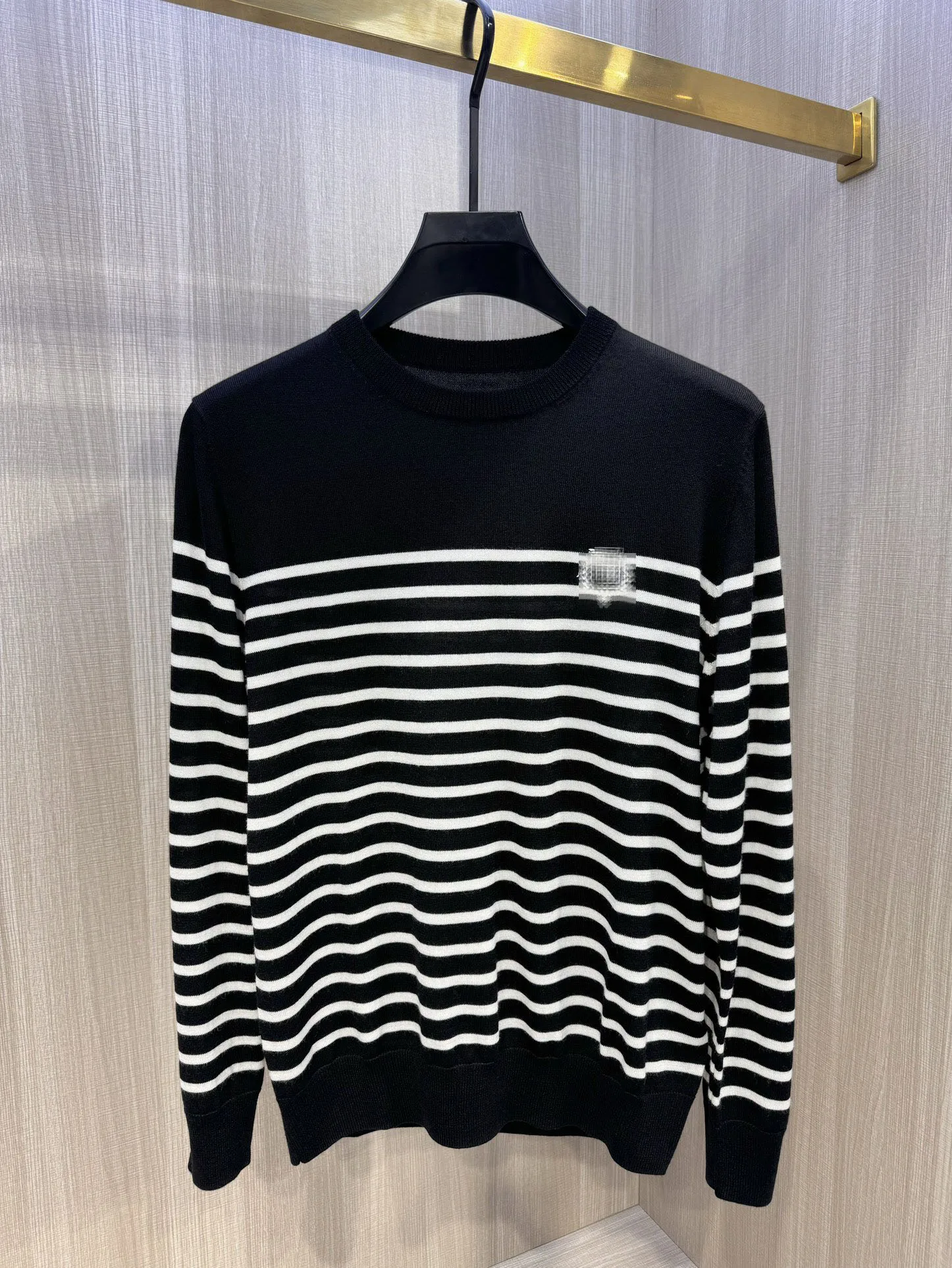 Мужская бутиковая рубашка DIKU на осень/зиму последняя классическая вышитая