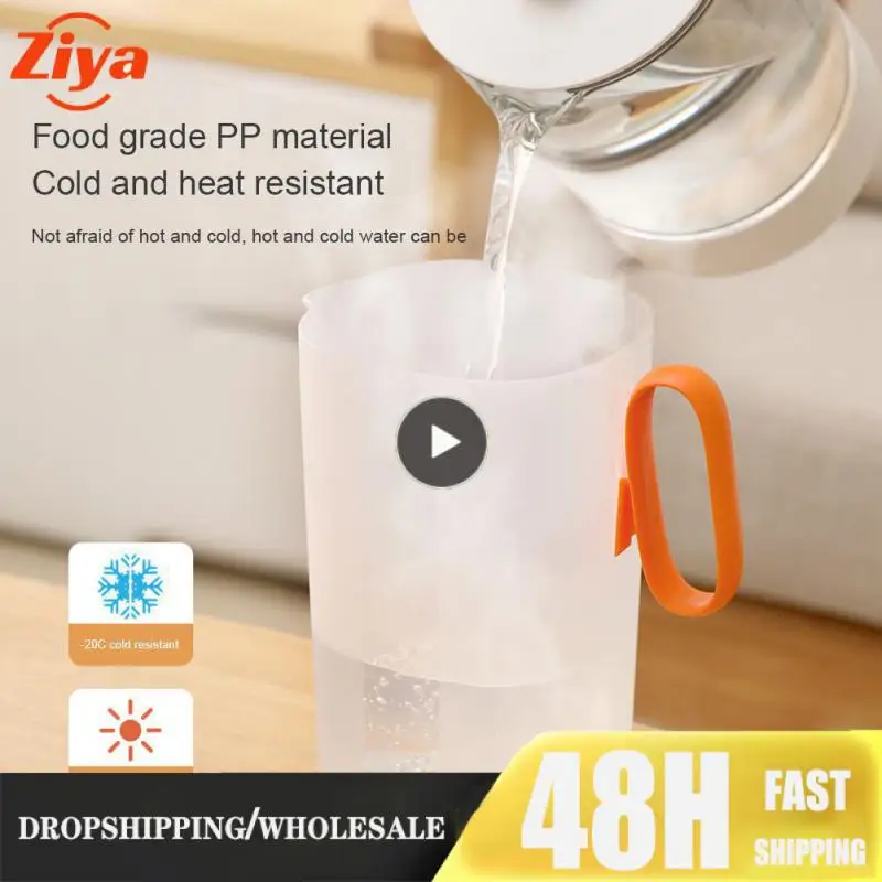 Anti Splash Non Leak Measuring Water Large Capacity Kettle Eco-friendly Plastic With Lid Handle Refrigerator Storage