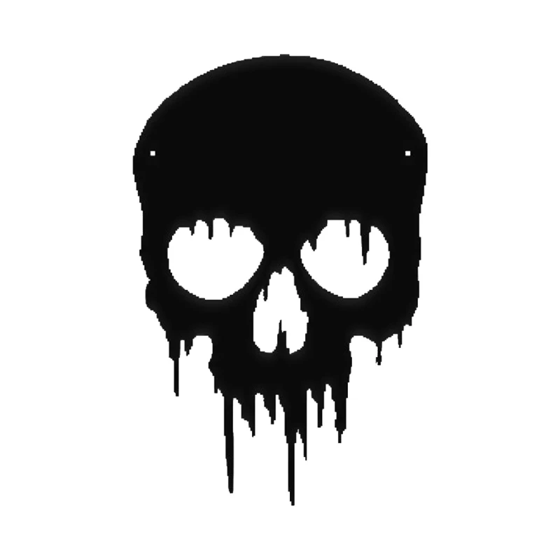 

Гот Череп Настенный декор Домашние украшения Металлический скелет Готические украшения для Хэллоуина