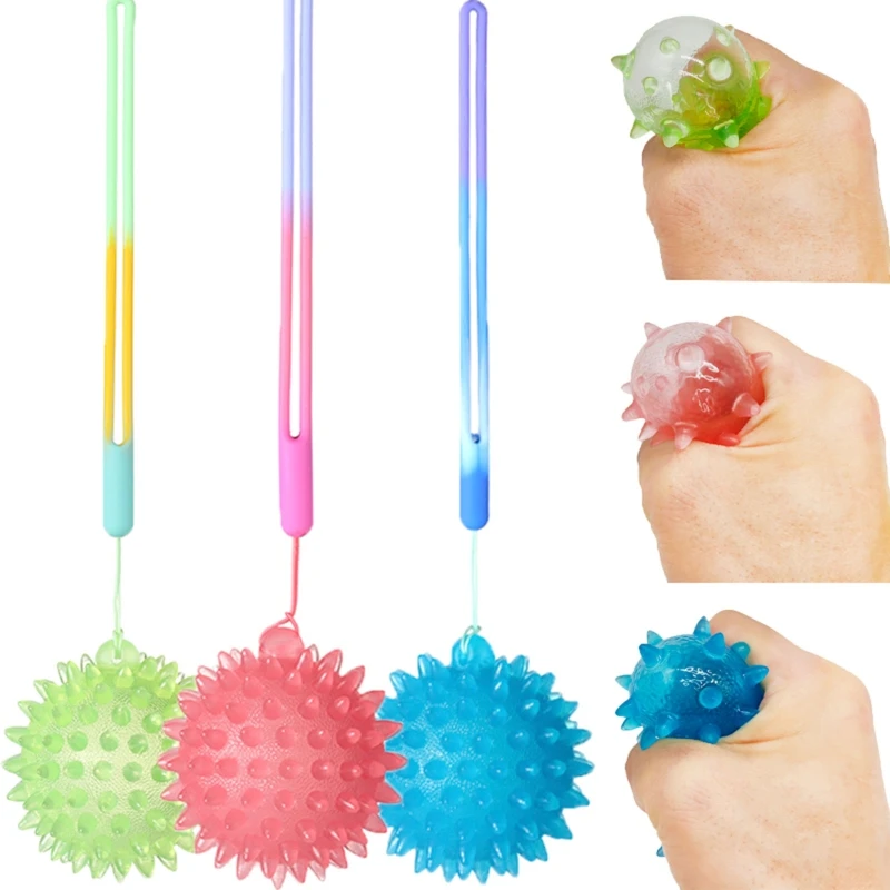 Round Finger Hand Grip Massage Ball Adjustable Hand Grip Training Grip Hand Finger Carpal Expander Exercise Massage Ball