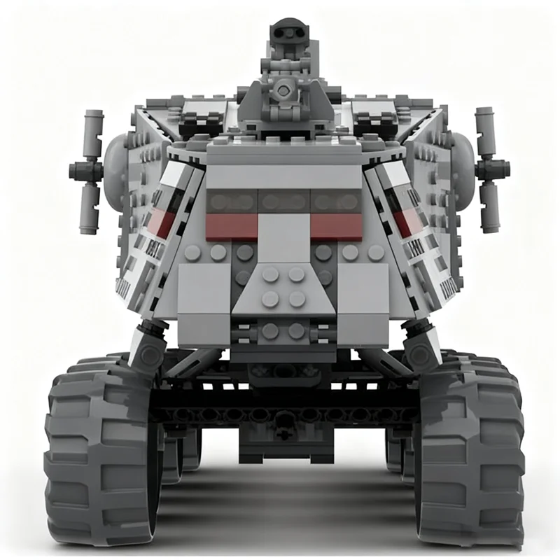 Фото 949 деталей MOC: Бюджетный, но мощный танк Turbo HAVw Star Battle – модель для сборки, архитектурный конструктор, идеальный подарок на фестиваль, игрушка-конструктор из кирпичиков №3