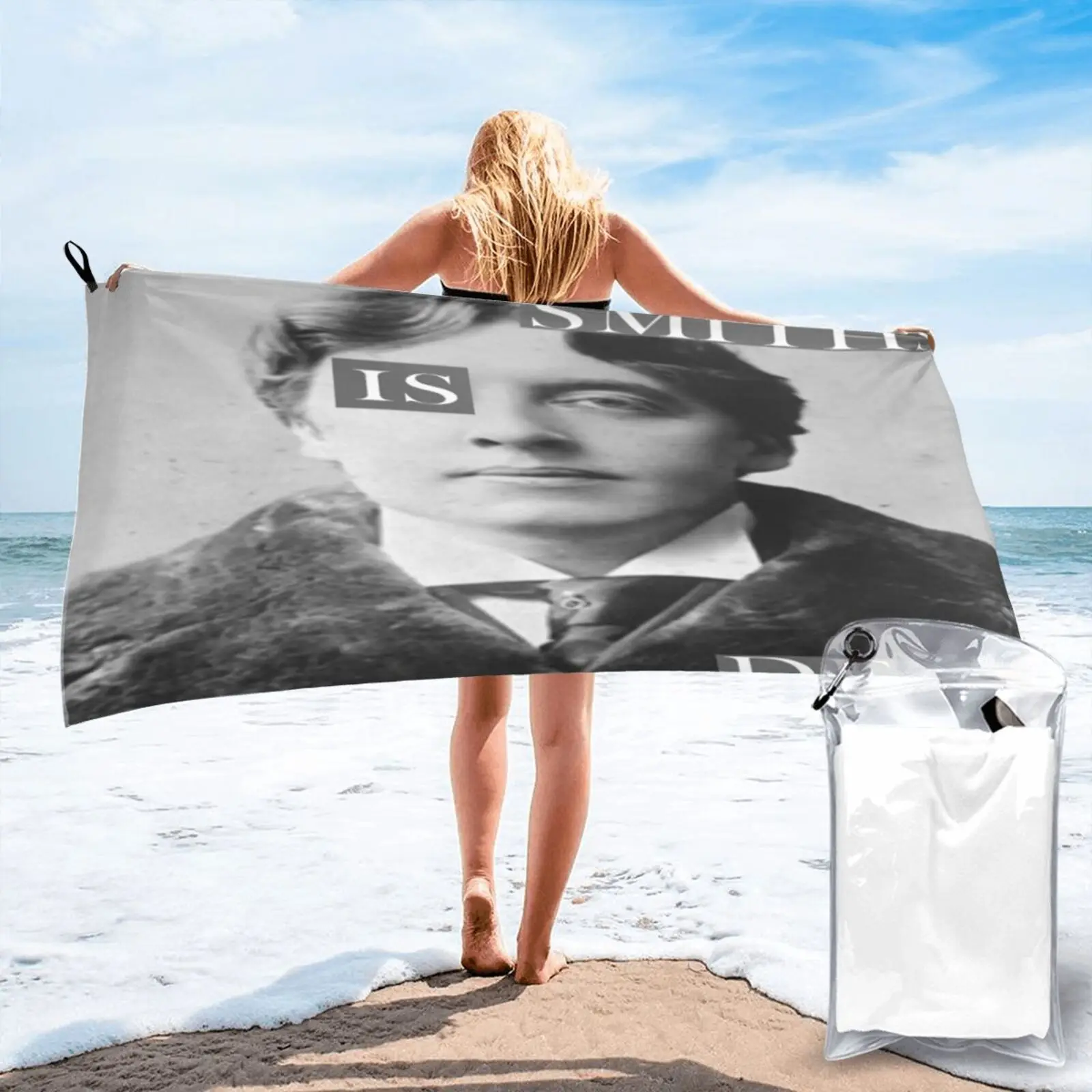 

Oscar Wilde Smiths Is Dead Morrissey Beach Towel Hand Towel Sea Beach Towel Bath Towels Hand Towel Bath Bath Towels Hand Towel