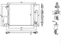 

CNI911016 для радиатора кондиционера JUKE 1,5 DCI