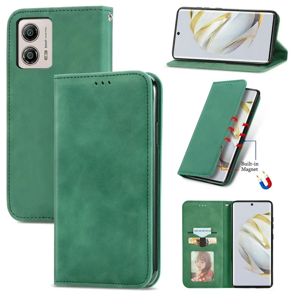 Для Motorola Moto G54 G53 G72 G60S Роскошный кожаный чехол-бумажник Capa G34 G13 G73 32 G31 G23 G52 22 G 82 G04 G64