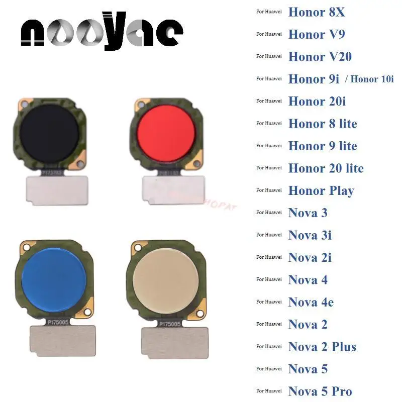 Сенсорный датчик ID сканер отпечатков пальцев кнопка домой гибкий кабель для Huawei