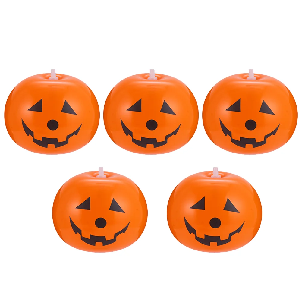 

Balloon Party Pumpkin Balloons Latex Supplies Decoration Hanging Photo Prop Printed Led Light