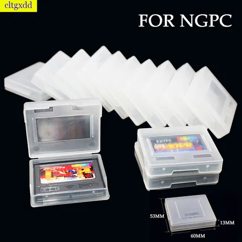 Cltgxdd 2-10 штук для игры NGPC Пластиковая Обложка SNK NEO GEO Pocket красочная защита NGPC NGP для детской игровой карты