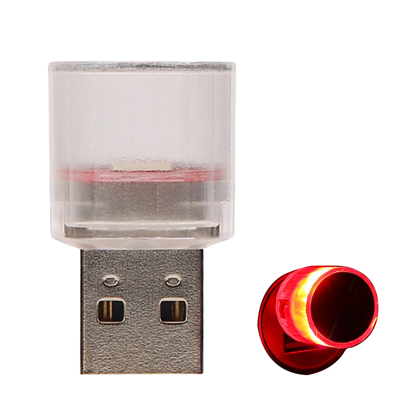 

Миниатюрный USB-светильник для салона автомобиля, подключи и работай, USB-светильник для салона автомобиля, яркий светильник для салона автомо...