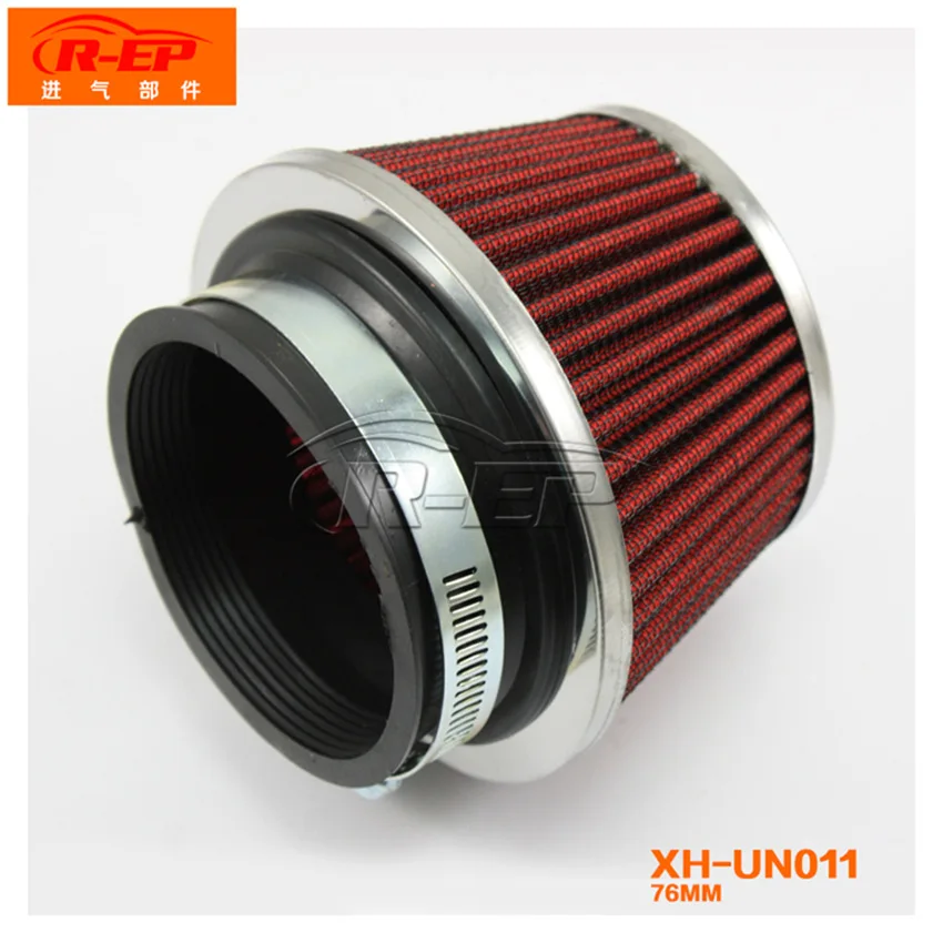 

Car air intake refit large mushroom head metal shell air inlet bellows large flow mushroom head