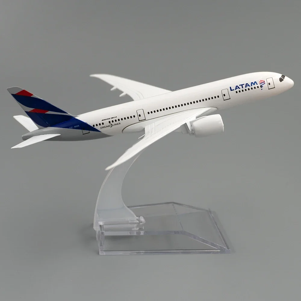 16 см самолет Latam Airlines B787 металлическая модель самолета 1:400 имитация пассажирского