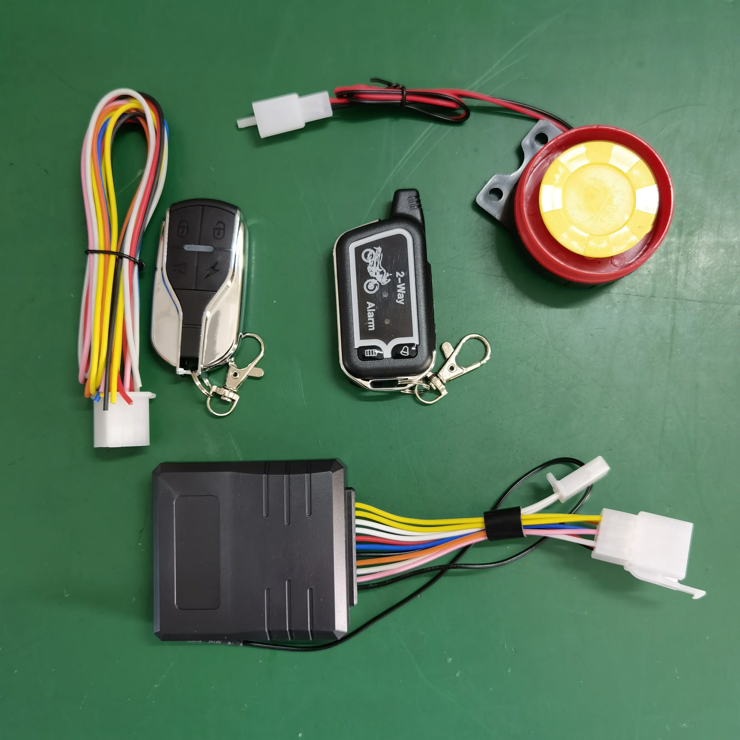 

125 дБ Мотоциклетная Сигнализация 12 В С Дистанционным Управлением, Двусторонняя Защита, Электрический Велосипед, Мотоцикл