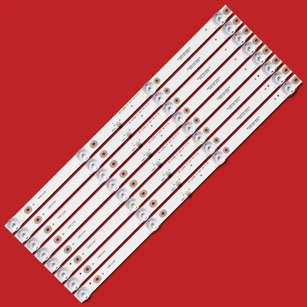 

410mm LED Backlight strip 4 lamps for LIG 50"TV 50M2PLUS LE8815A MS-L2006 V1 CC02500D410V02 50E20 8X4 4S1P 49DLED MS-L2327