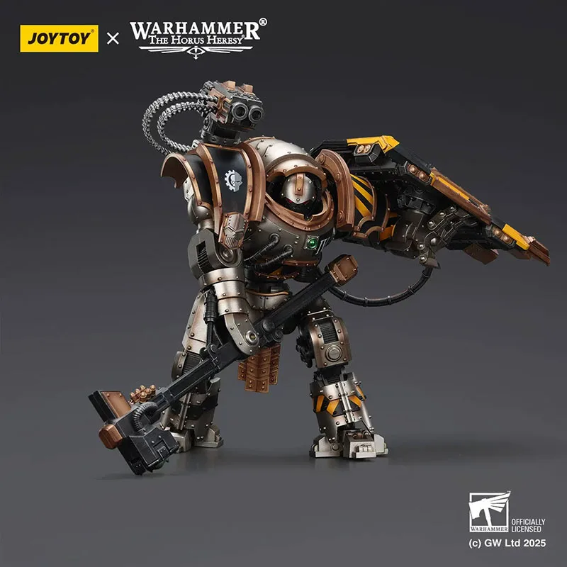 Фото В наличии: Фигурка Joytoy Warhammer 30k 1/18 Iron Warriors Iron Circle Domitar-Ferrum Class Battle-Automata, модель, игрушка, подарок №5