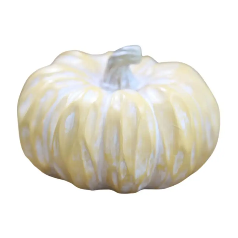 

Artificial Pumpkin Decorative Resin Realistic Pumpkins Fall Harvest Table Centerpieces Halloween Decor For Thanksgiving Fall