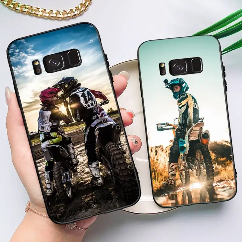 

Moto Cross motorcycle sports Phone Case for Samsung Note 5 7 8 9 10 20 pro plus lite ultra A21 12 72