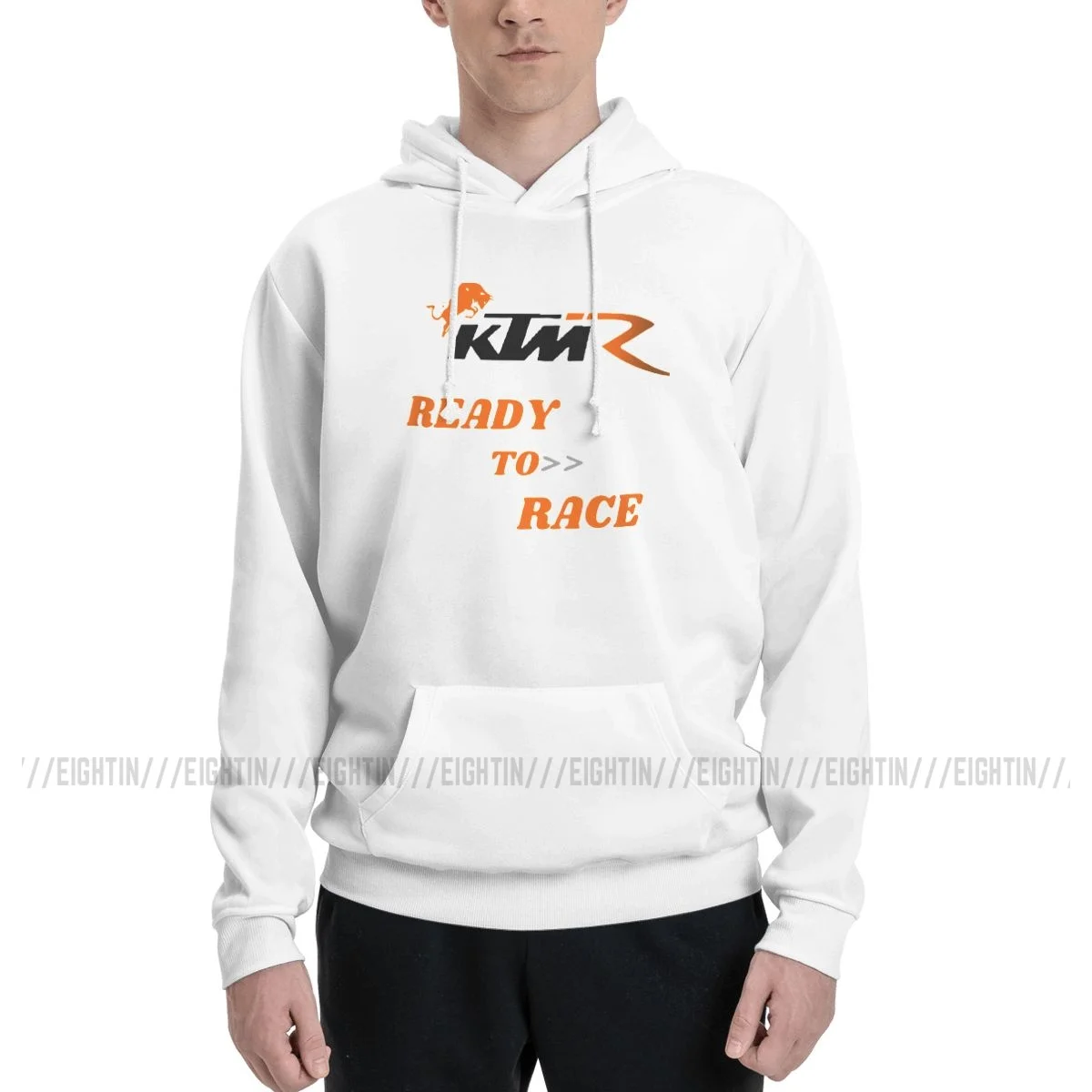 

Ready To Race Casual Sweatshirt Men WomenMotard Motocross Formule 1 Long Sleeve Hoodie Winter Pullover
