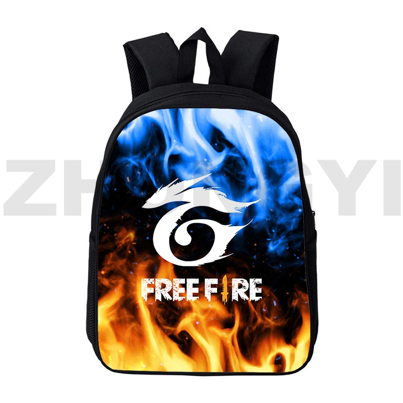

Canvas 3D Free Fire Garena School Bags for Teenage Girls Boy Game Free Fire Backpack 12/16 Inch Rucksack Kindergarten Travel Bag