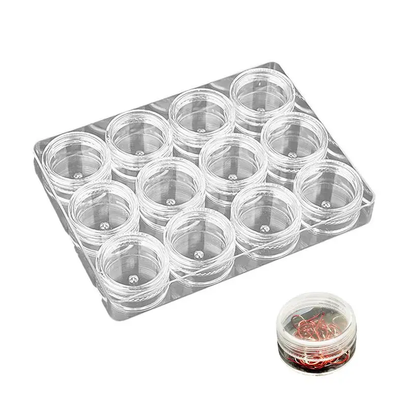 

Fishing Bait Storage Fishing Tackle Tray Box With Round Independent Grids Tackle Box Organizer With Round Independent Grids For