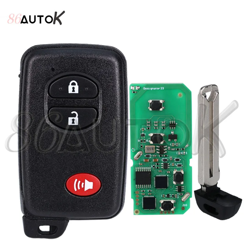 

Автомобильный ключ дистанционного управления для Toyota Prius C Prius V 4Runner Venza 2009-2018 HYQ14ACX 314,3 МГц Плата: 271451 -5290 Умный ключ от машины