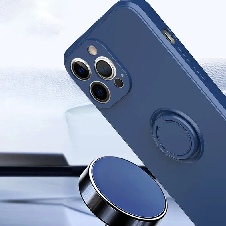 

One piece ring mobile phone case For iPhone12/13/14 14 Pro plus Promax