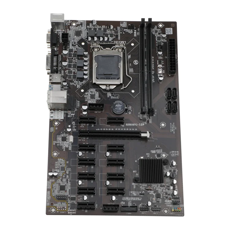 

Для TECMIYO 12GPU B250 EXPERT материнская плата LGA 1151 16 Гб DDR4 2400 МГц десктопная материнская плата