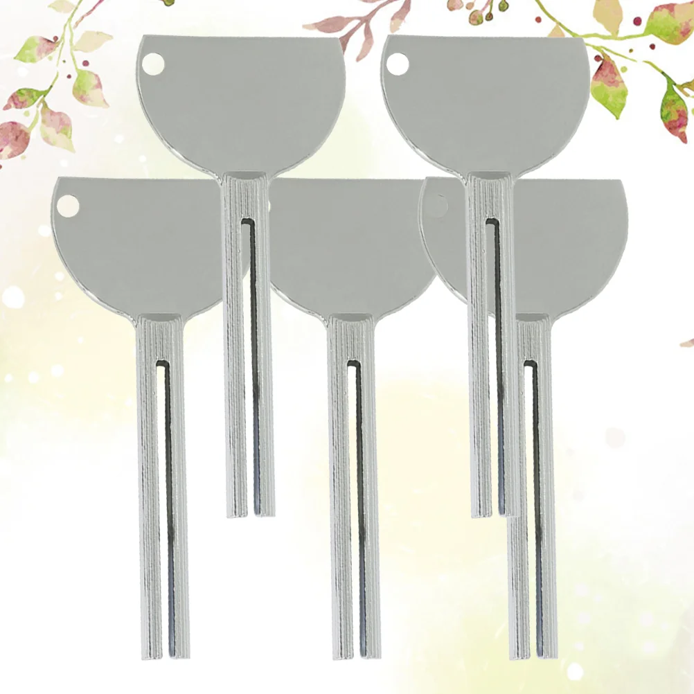 

5Pcs Tube Squeezer Dispenser Toothpaste Squeezer Metal Tube Winder Toothpaste Extruder for Salon Barber Home Supplies Wrench