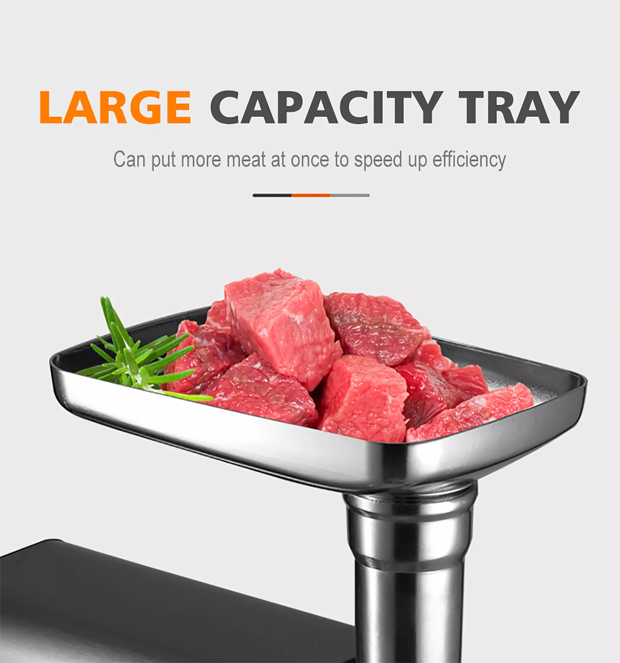 

Meat Grinders Stainless Steel Heavy Duty Mincer Sausage Stuffer Food Processor Home Appliances Kitchen Chopper Sonifer
