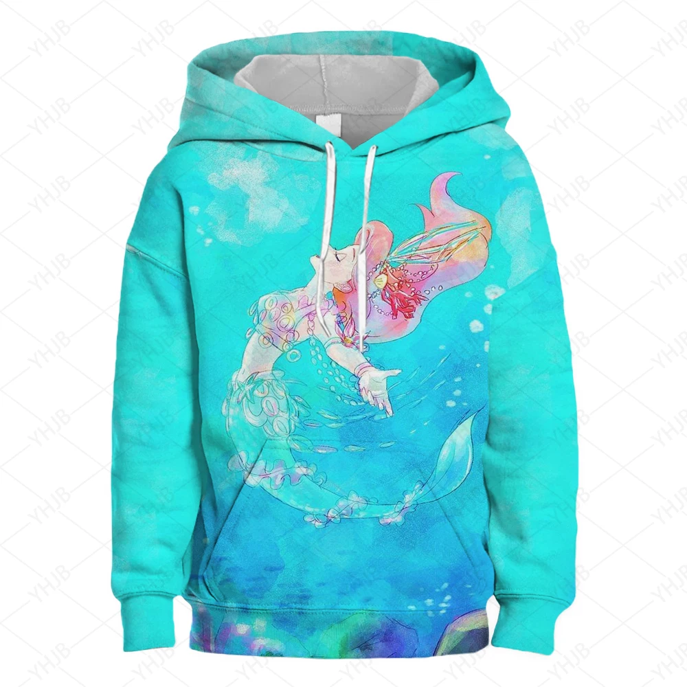 Детские толстовки Золушки модные весенне-осенние для девочек в стиле Харадзюку