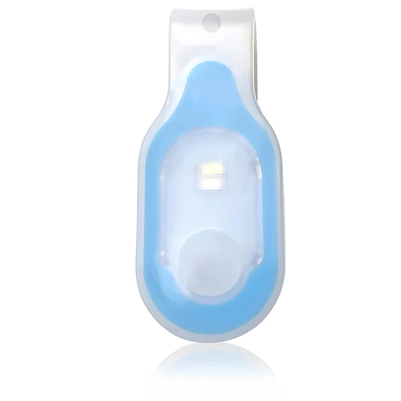 

HOT-Magnetic Clip LED Flashlights Clip Magnetic Nursing Night Light Pushchair Light Silicone Clip For Night Running