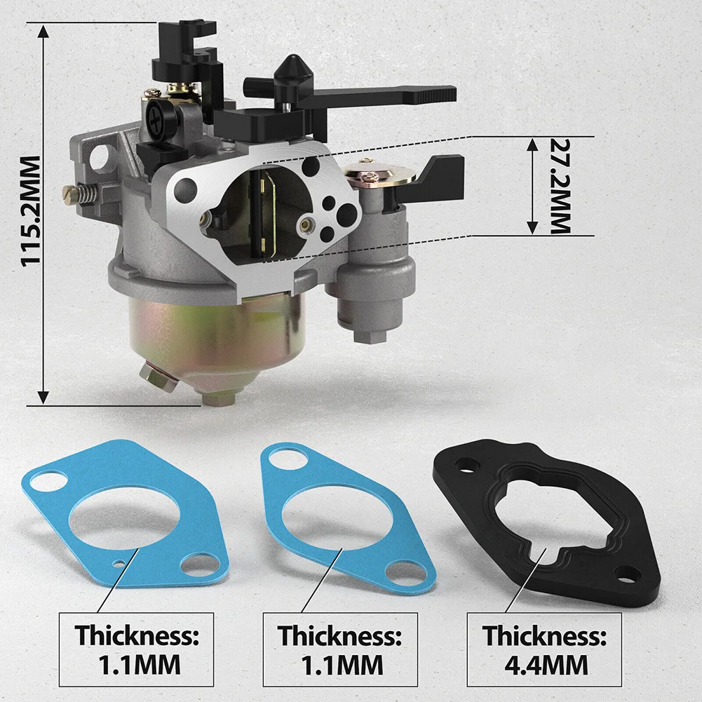 Карбюратор для Honda GX270 GX340 GX390 GX420 11HP 13HP 16HP заменяет двигатель двигателя 16100-ZF6-V01 детали садового электроинструмента
