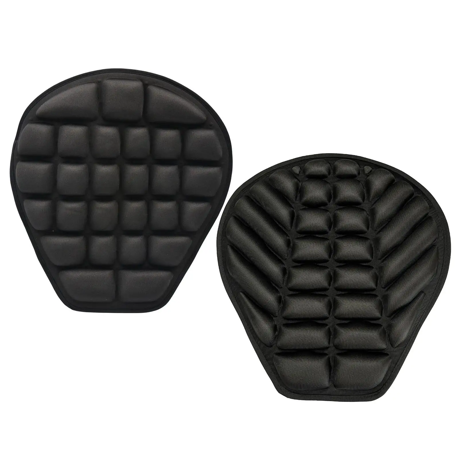 

Air Motorcycle Seat Cushion Comfortable Universal Shock Absorption 3D Seat Pad for Motorbikes Travel W/ Fixing Straps