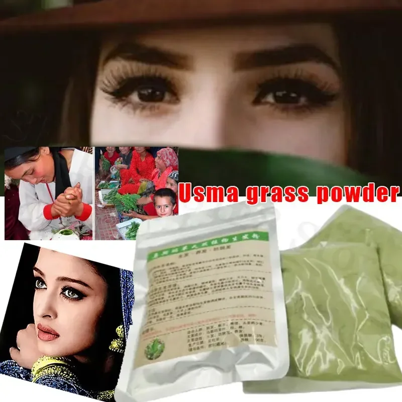 Usman Чистая трава против выпадения волос питает корни линия роста густые брови