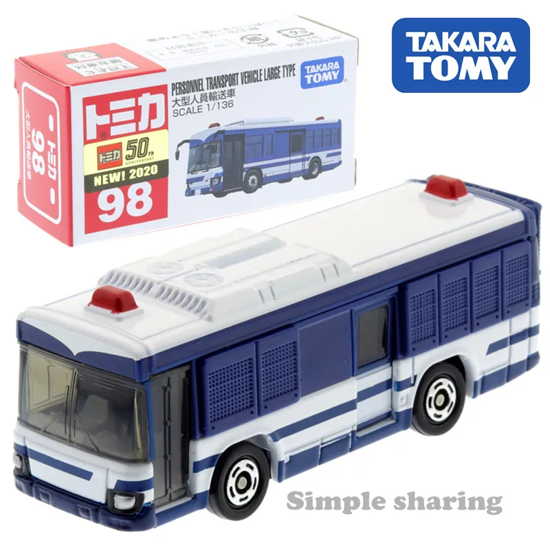 

Модель автомобиля Takara Tomy Tomica № 98 с большим автобусом, 1/136