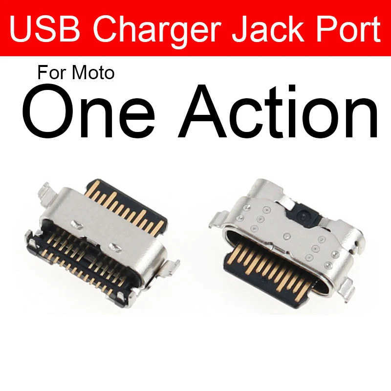 USB-разъем для зарядки док-станции Motorola Moto One Vision Action Macro Hyper Power Fusion Plus P30 Note G Play Edge