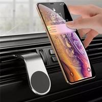 car phone holder mini air vent magnet mount mobile gps support smartphone stand for