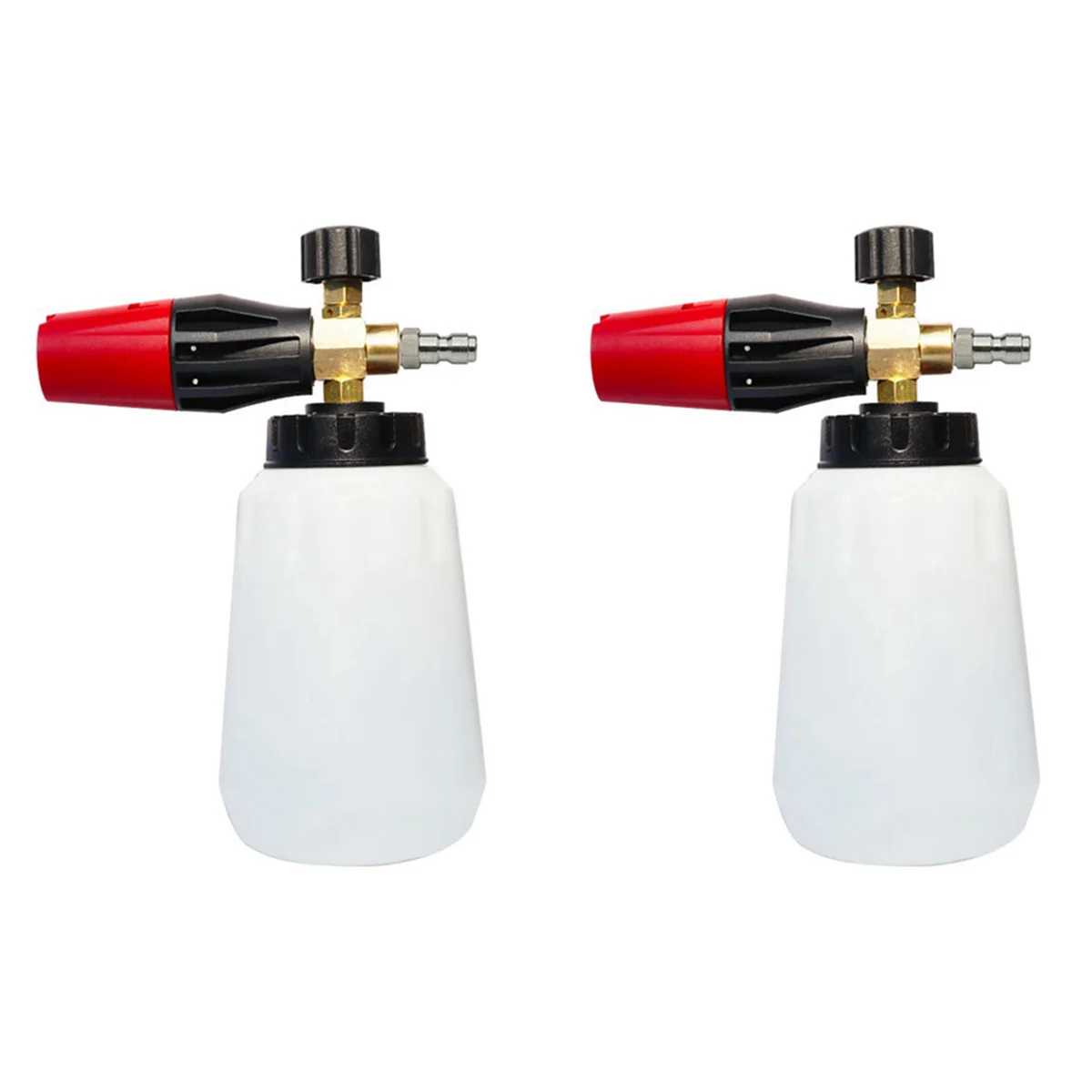 

2X Pressure Washer Snow Foam Lance Nozzle Adjustable Foam Cannon Generator Clean Soap Foam Wash for Karcher Interskol L