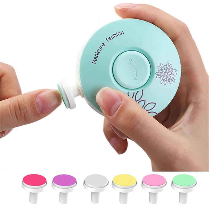 

New Baby Electric Nail Trimmer Kids Nail Polisher Tool Aldult Newborn Care Kit Manicure Set Infant Simple Safe Nail Clippers