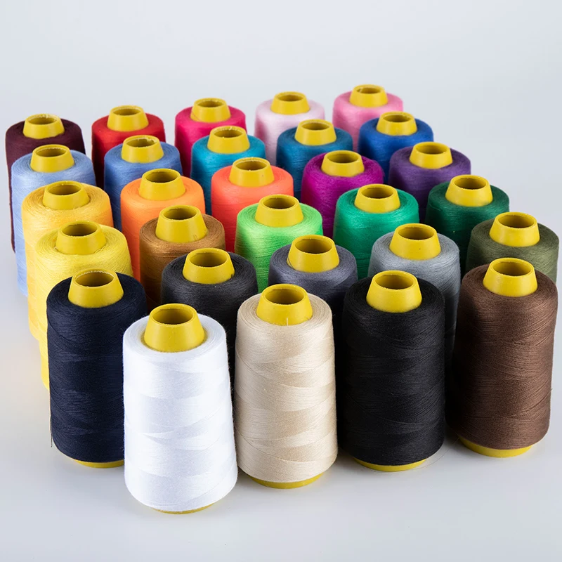 5pcs/set 1300 Yards Polyester Sewing Thread Roll High Speed Sewing Machine Thread For Home Sewing Accessories