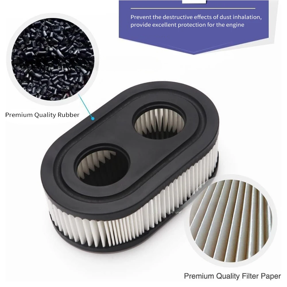 Замена воздушного фильтра для двигателей газонокосилок Briggs Stratton 593260 798452 Прочное