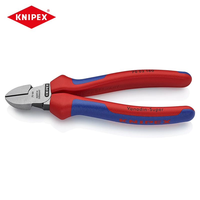 

KNIPEX Original 7002160 Diagonal Cutter Multi-Component High Quality Vanadium Electric Steel Precise Workmanship Cutter Pliers