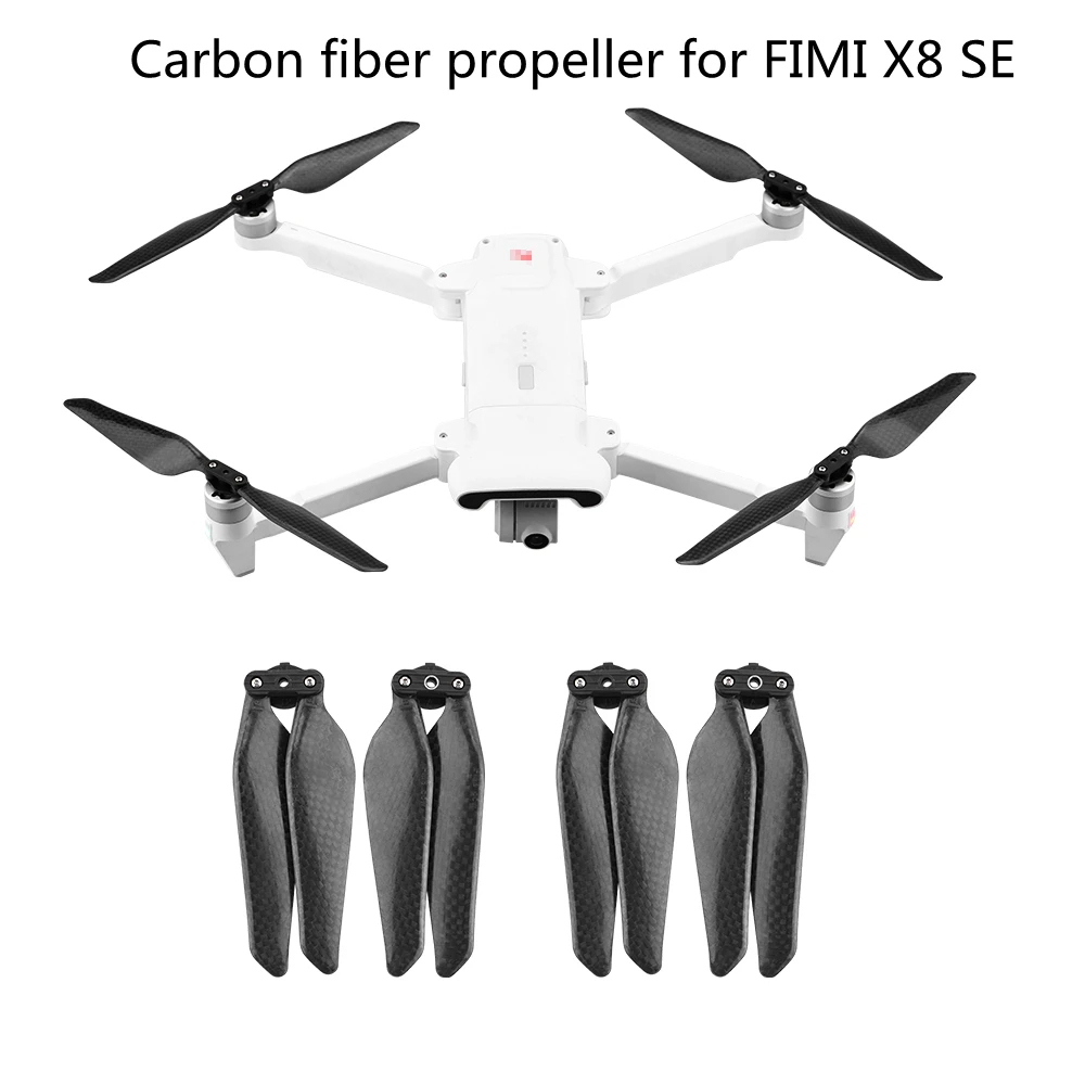 

Propeller For FIMI X8 SE X8SE 2022 Carbon Fiber Blades Replacement Drone Aircraft Accessories Quick Release Spare Part Wholesale