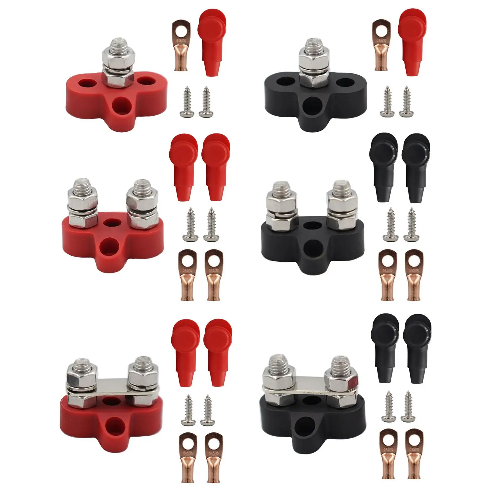 

Junction Block post Kits 48V Insulated Terminal Stud for Truck RV Boat