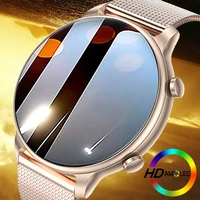 new 360360 hd screen smart watch 2022 women men smartwatch ip67 waterproof heart rate monitor for android ios samsung