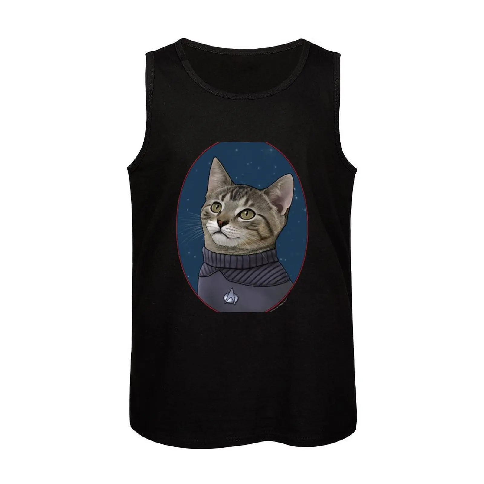 Star Trek Wesley Cat Formation майка без рукавов мужские рубашки футболка хлопковые футболки